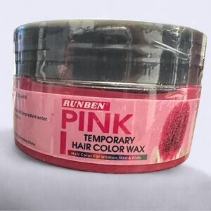 RUNBEN Pink Temporary Hair Color Wax